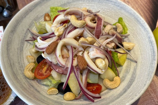 澎湖中卷沙拉小圖